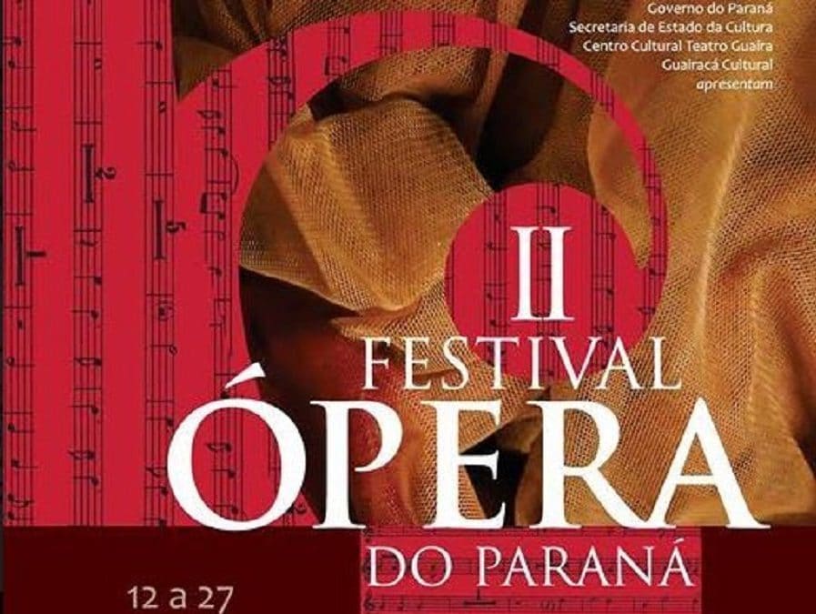 II Festival de Ópera do Paraná movimenta Curitiba