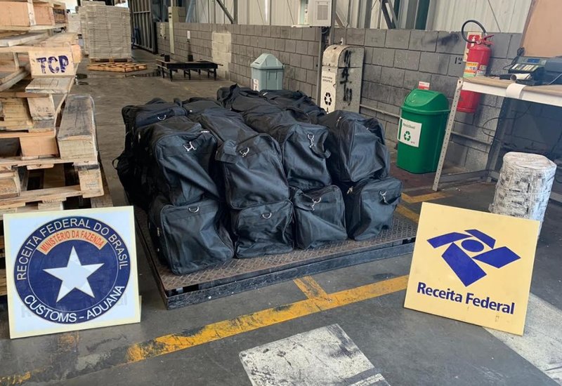 Receita Federal apreende 454 kg de cocaína no Porto de Paranaguá