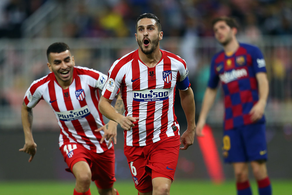 Atlético de Madrid vence o Barcelona e enfrenta o Real na final da Supercopa da Espanha