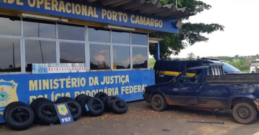 PRF - Alto Paraíso - pneus contrabandeados - idoso