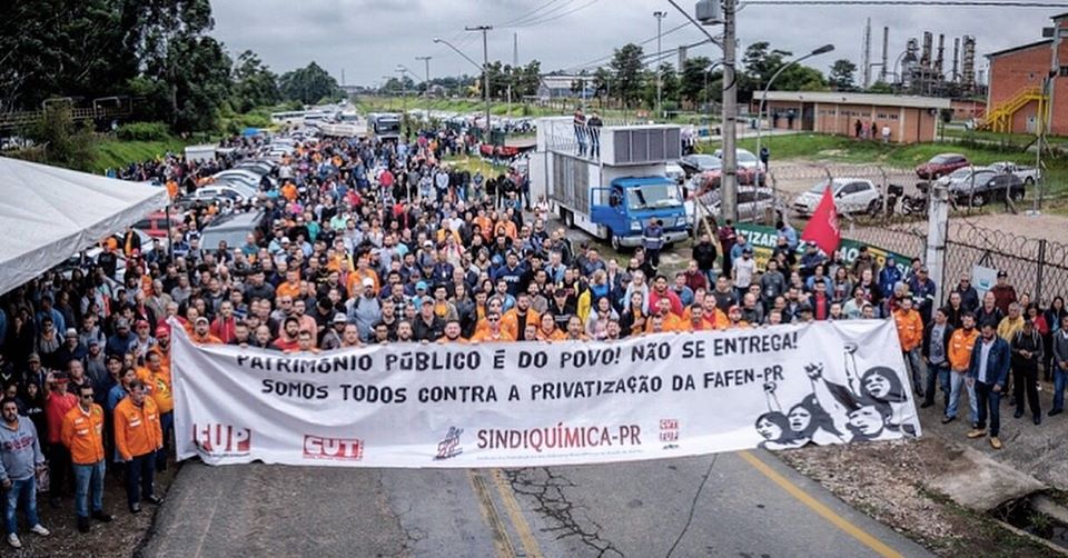 petroleiros greve petrobras petroquimicos fup tst curitiba paraná