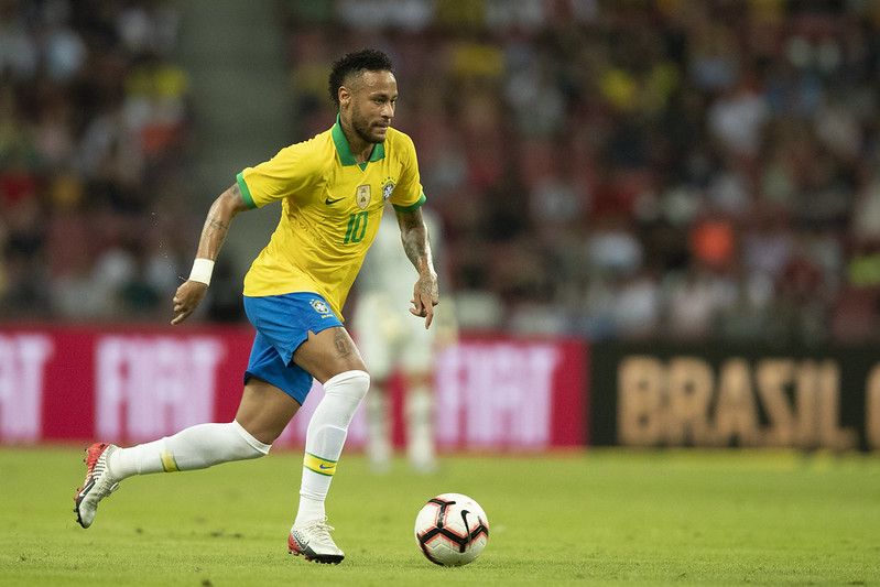 Última atuação de Neymar na seleção foi contra a Nigéria. (Lucas Figueiredo/CBF)