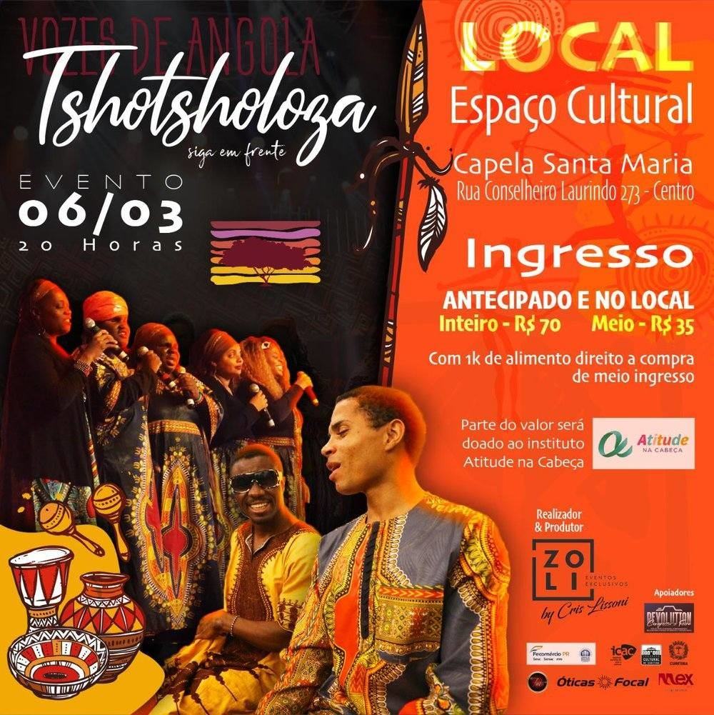 Coral Vozes de Angola está de volta aos palcos com o show “Tshotsholoza”