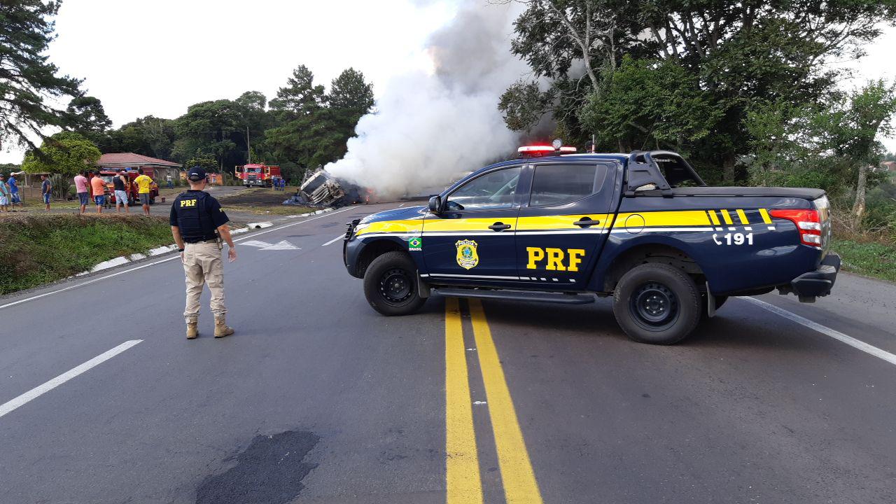 Mortes em rodovias federais do Paraná tem leve queda no 1º trimestre, aponta PRF