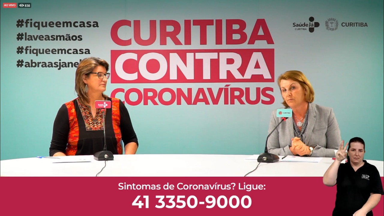 Curitiba confirma 21 novos casos de coronavírus; mortes seguem sendo cinco