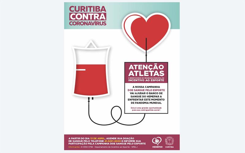 Com estoque baixo, Curitiba antecipa campanha de doações de sangue