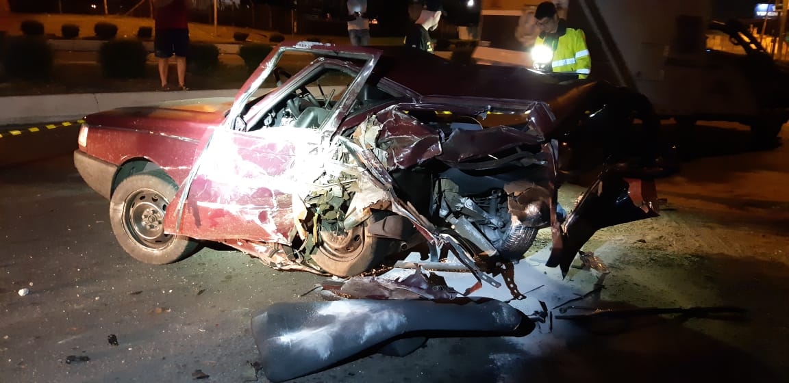 Homem morre e três ficam feridos em acidente na BR-376, em São José dos Pinhais
