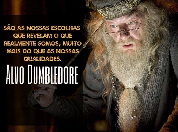 Dumbledore, Gollum e as nossas escolhas