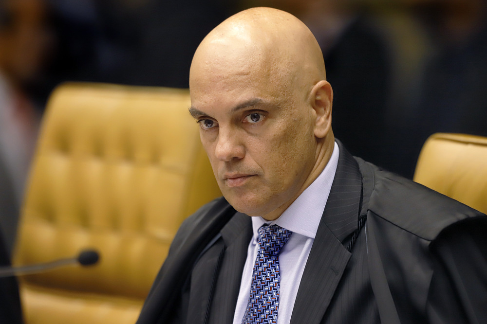Alexandre de Moraes, ministro do STF, está com Covid-19