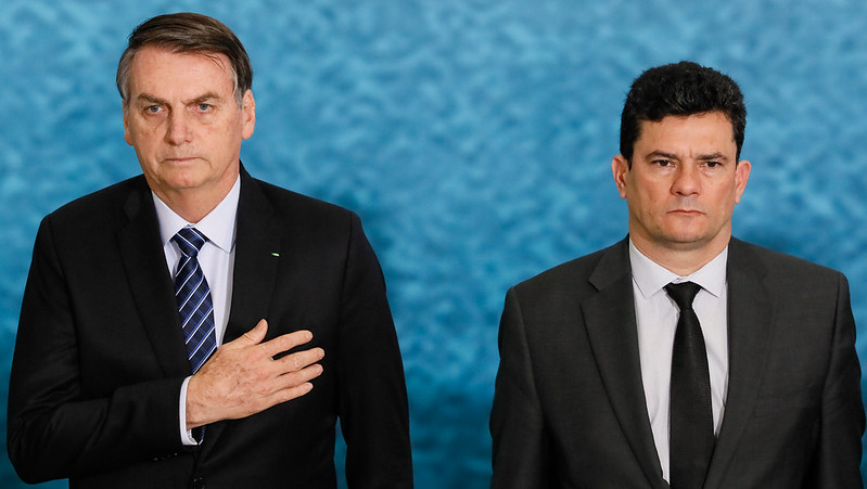 Eu só quero do Rio de Janeiro, disse Bolsonaro a Moro sobre comando da PF