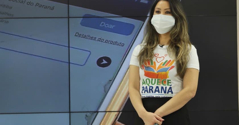 Doação de roupas e cobertores poderá ser feito por aplicativo no Paraná