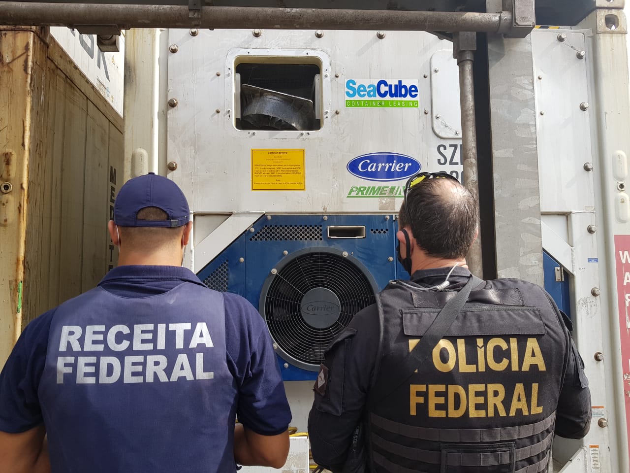 Porto de Paranaguá: mais de 100 kg de cocaína são apreendidos em carga de frango