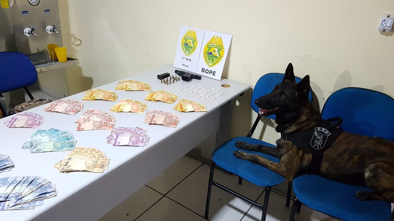 PM-PR deflagra operação na Grande Curitiba para combater o tráfico de drogas