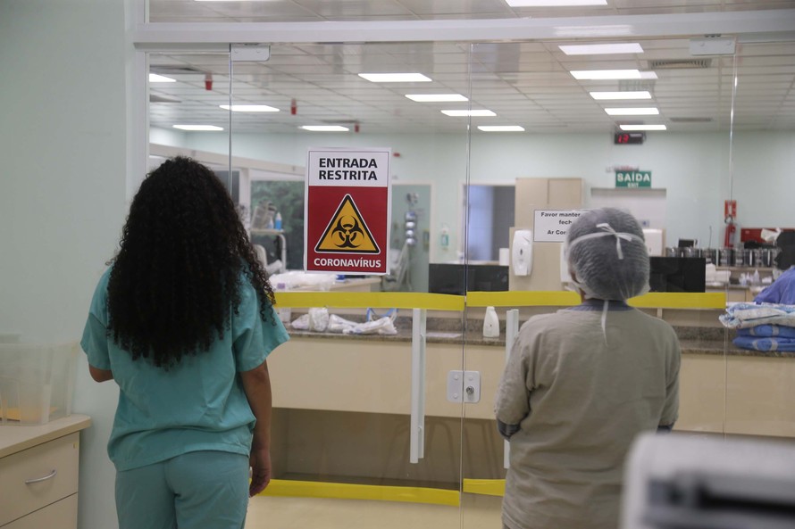 UTI do Centro de Reabilitação do Paraná que tem atendimento exclusivo para pacientes com Covid-19.
Curitiba -  04/06/2020 - Foto: Geraldo Bubniak/AEN