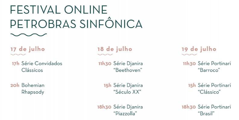 Orquestra Petrobras Sinfônica faz oito concertos gratuitos até domingo
