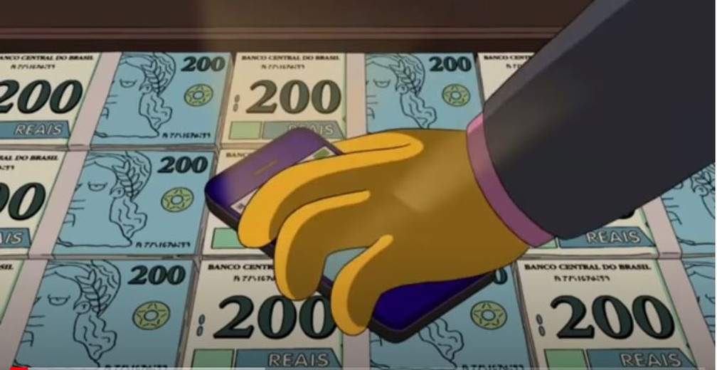 Internautas lembram que Os Simpsons previram nota de R$ 200 em 2014