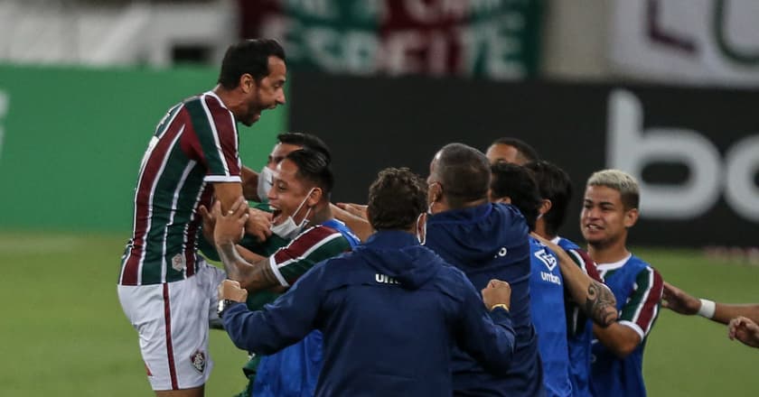 Fluminense vence Figueirense com gols de Nenê e avança na Copa do Brasil