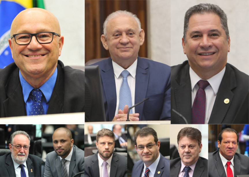 Mesa diretora da Assembleia Legislativa do Paraná é reeleita em votação antecipada