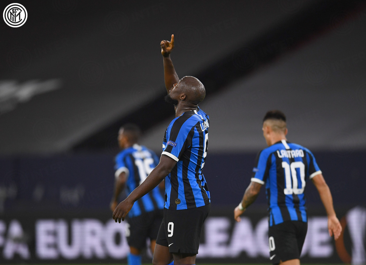 Lukaku marcou no triunfo que classificou a Inter. (Divulgação/Internazionale)