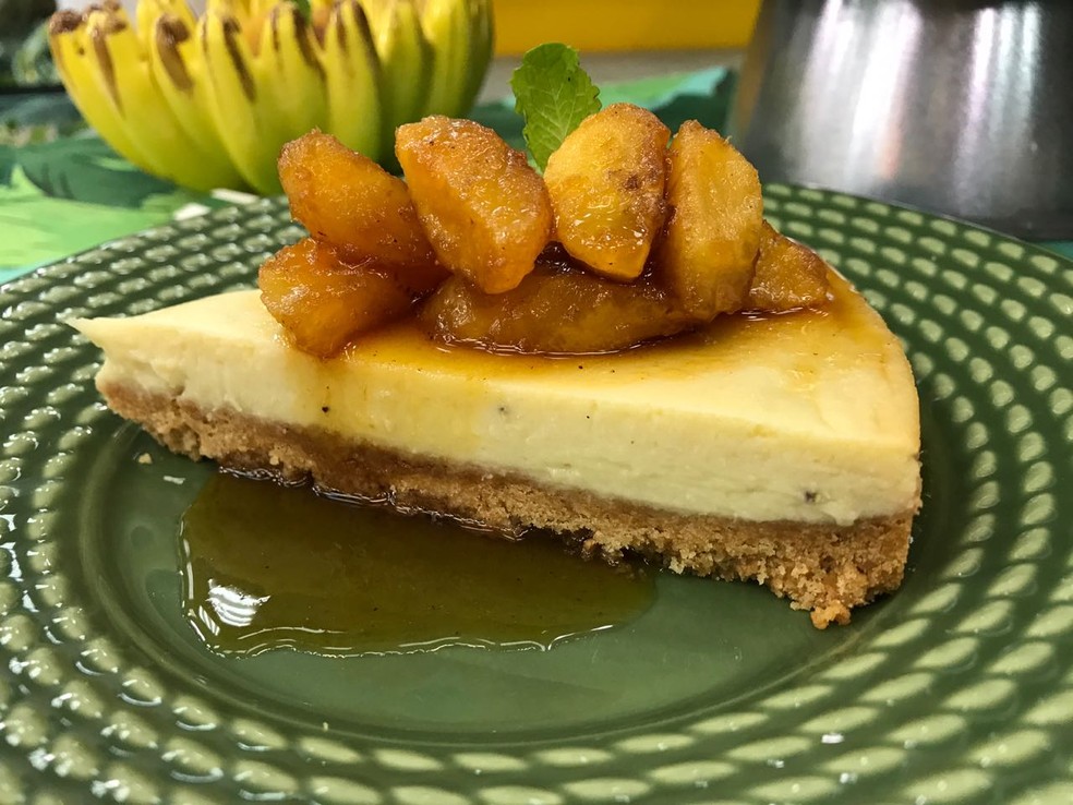 Cheesecake de Banana: Ana Maria ensina receita no Encontro