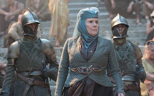 Diana Rigg, que interpretou Olenna Tyrell, em Game of Thrones, morre aos 82 anos