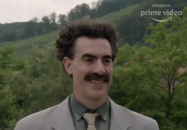 Nova sequência de Borat, da Amazon Prime, ganha trailer provocativo