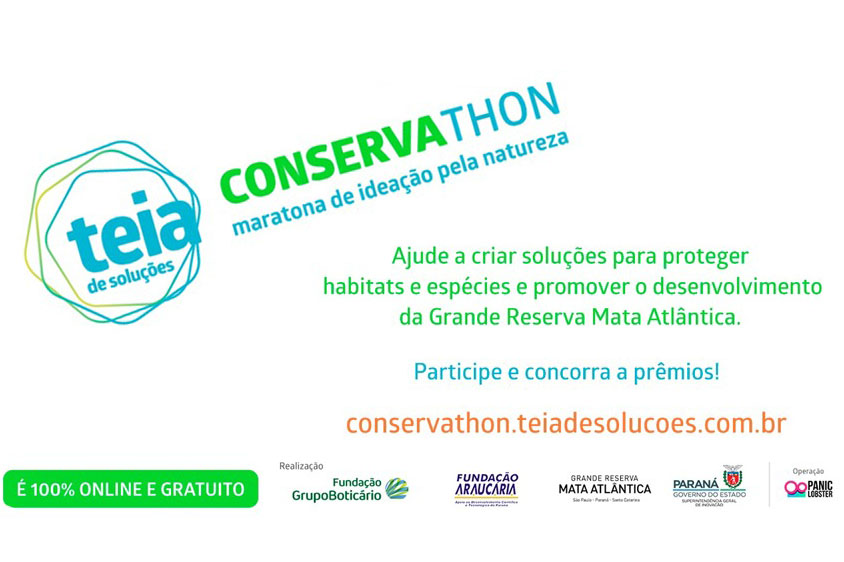 Maratona oferece R$ 600 mil para melhores propostas de conservação da natureza