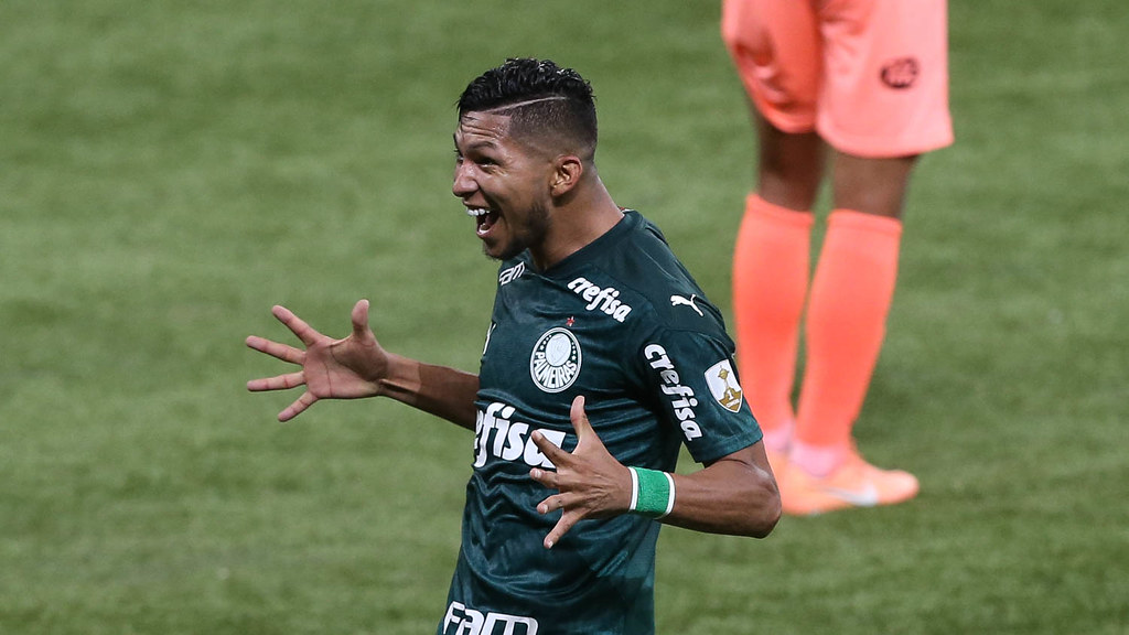 Rony marcou na Libertadores e chega com confiança para o duelo contra o Ceará. (Cesar Greco/Palmeiras)