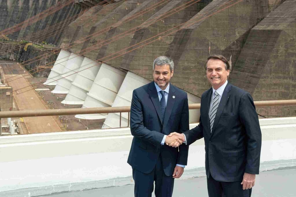 Bolsonaro e Marito Abdo visitam obras da Ponte da Integração em Foz do Iguaçu na terça