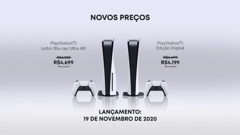 PlayStation 5 terá desconto no Brasil após redução de IPI; veja novos preços
