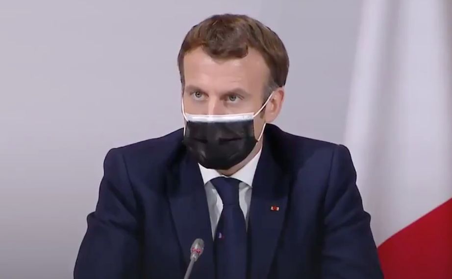 Foto: Reprodução/Twitter Emmanuel Macron