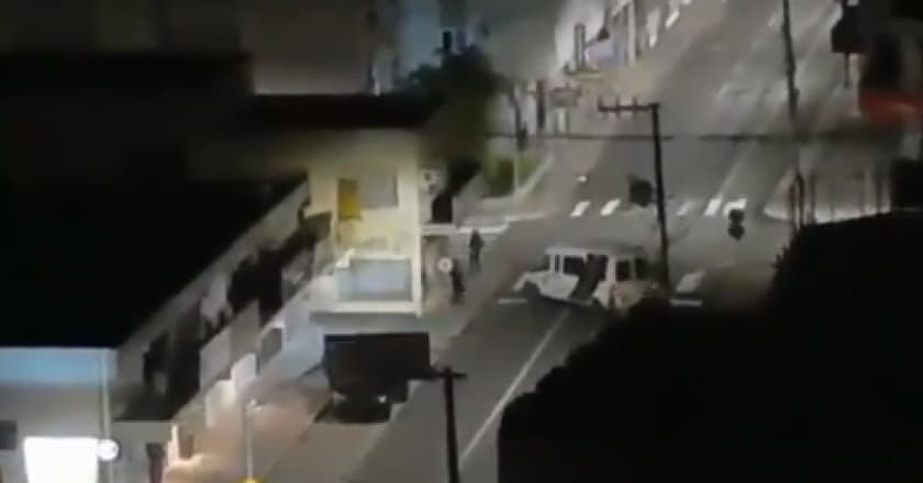 Moradores de Criciúma (SC) vivem noite de terror durante assalto a bancos