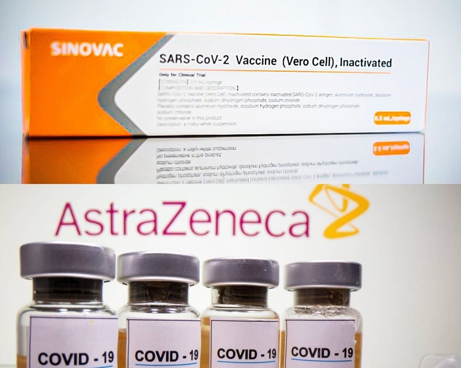 Anvisa aprova uso da Coronavac e da vacina de Oxford/AstraZeneca no Brasil