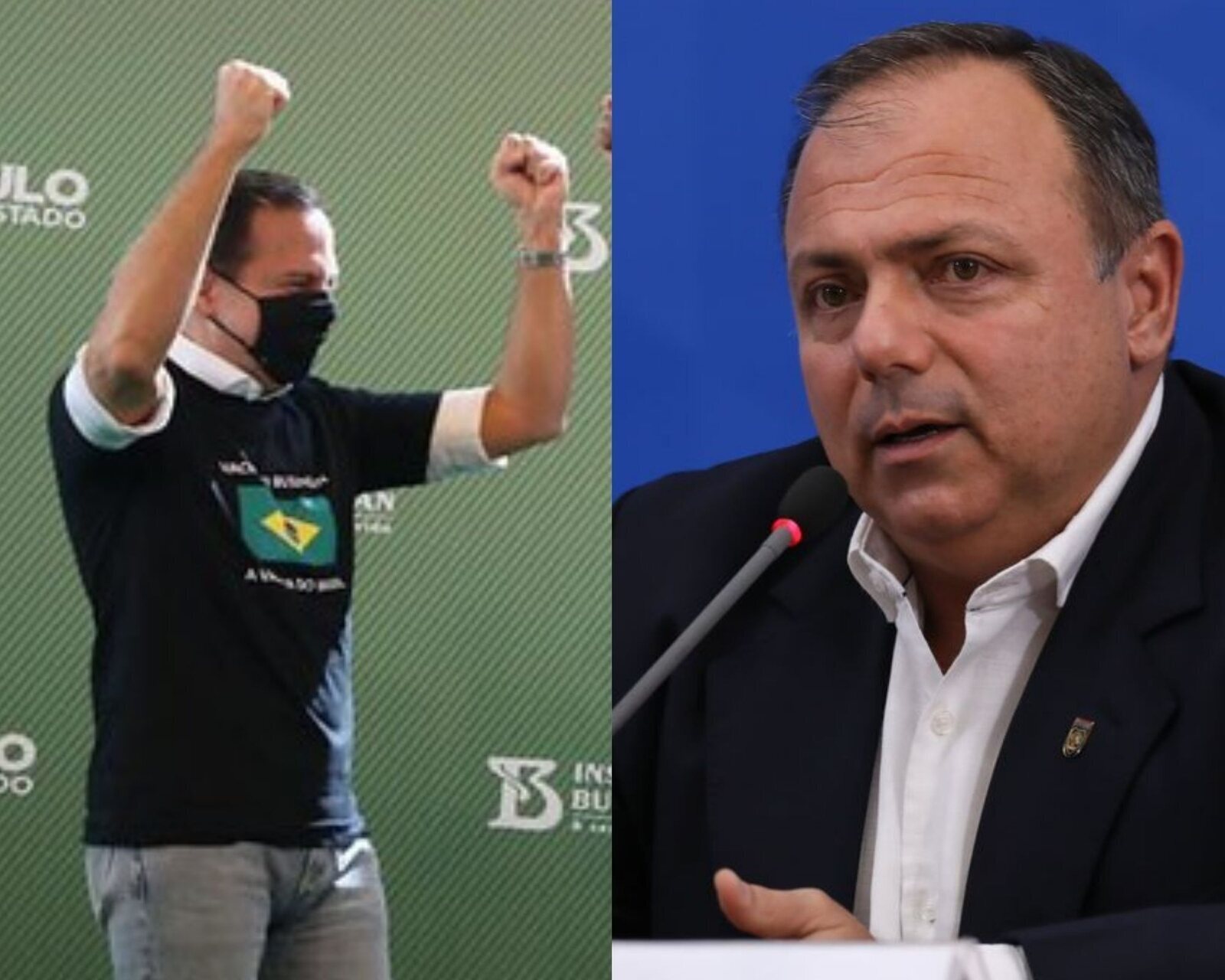 Pazuello acusa São Paulo de marketing, e Doria rebate: governo dá golpe de morte