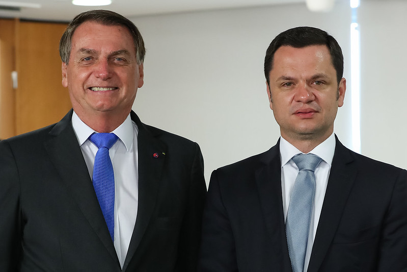 Anderson Torres e Jair Bolsonaro (Foto: Marcos Corrêa/PR)