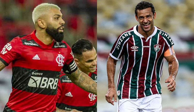 (Marcelo Cortes/Flamengo e Lucas Merçon/Fluminense)