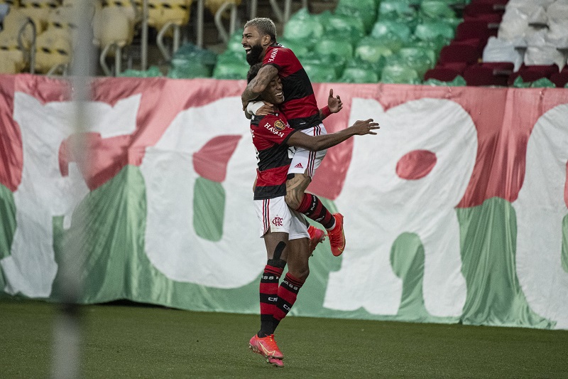 Com dois gols de Gabigol, Flamengo derrota o Fluminense e é campeão estadual