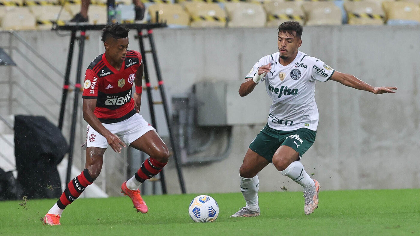 Bruno Henrique foi decisivo no duelo. (Cesar Greco/Palmeiras)