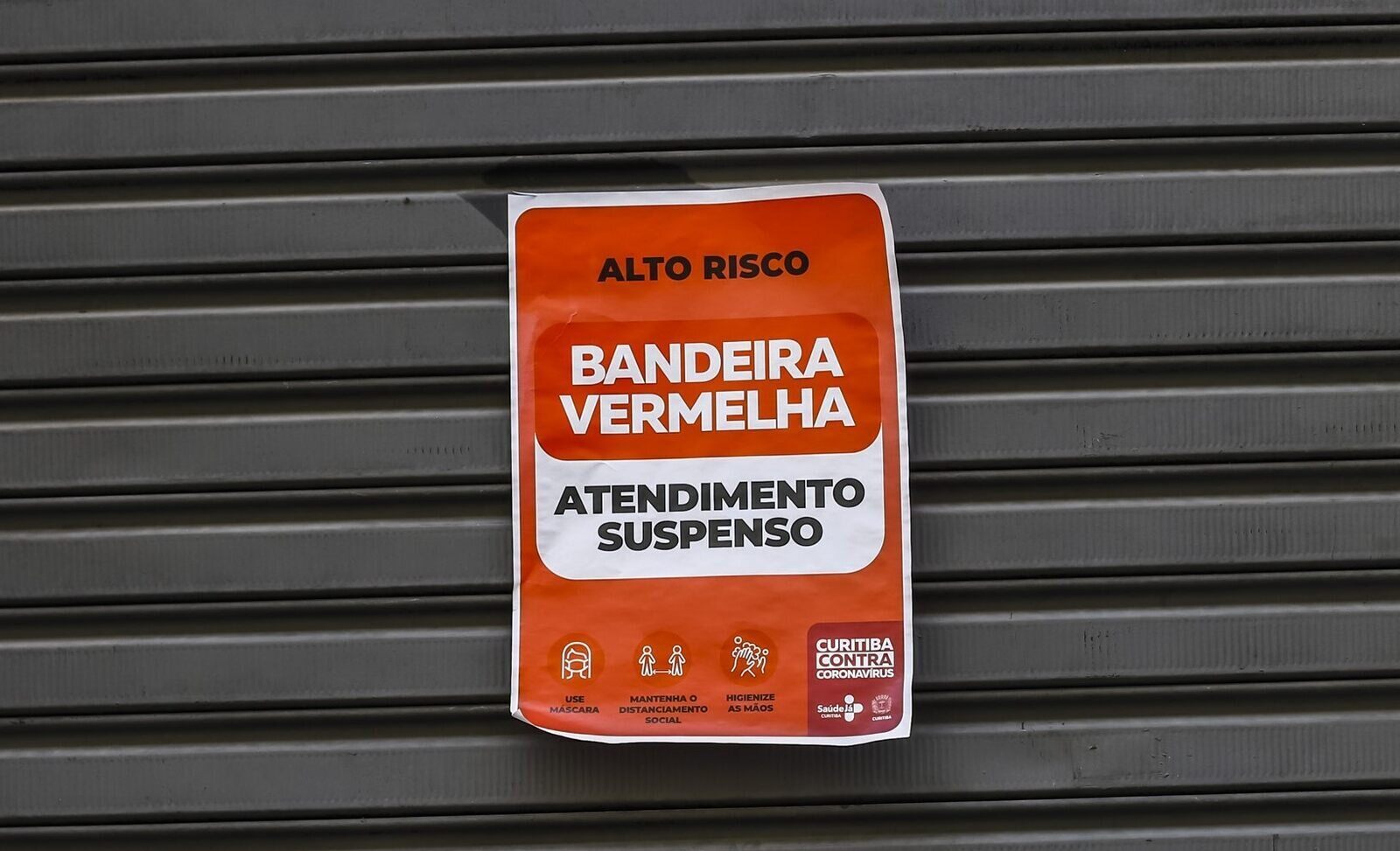 Bandeira Vermelha: veja o que abre e o que fecha em Curitiba no final de semana