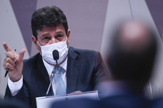 Mandetta diz à CPI ter enfrentado desprezo de Bolsonaro a medidas baseadas na ciência