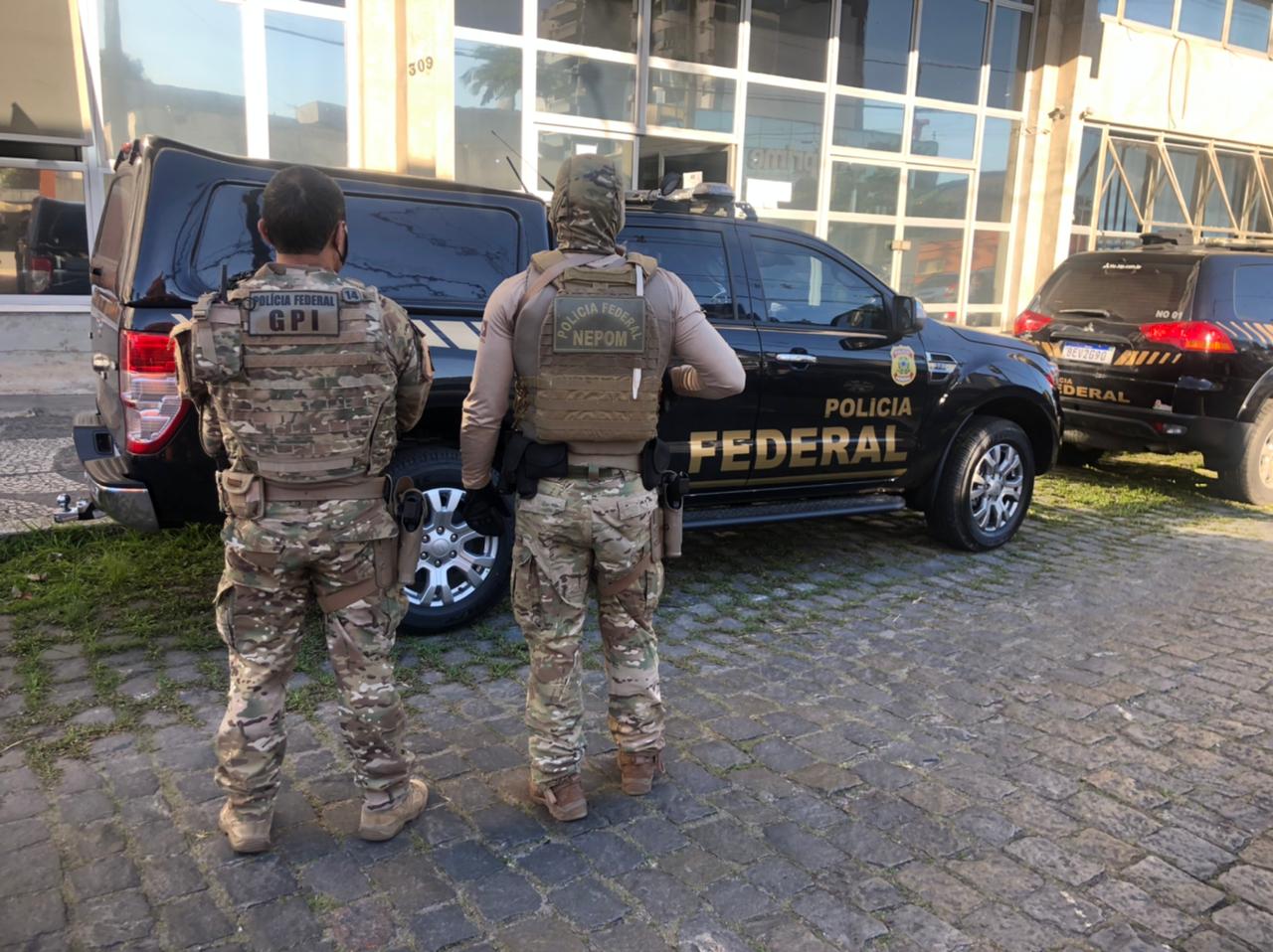 PF deflagra operação contra o tráfico internacional de drogas pelo Porto de Paranaguá