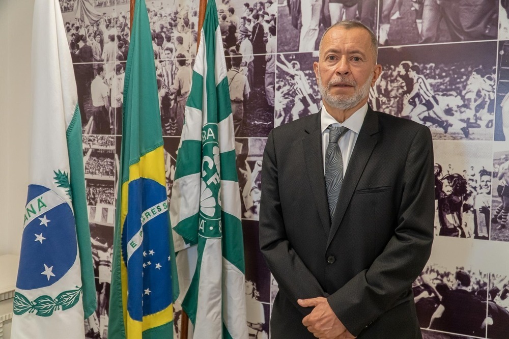 Com Follador internado, Juarez Moraes e Silva assume presidência do Coritiba
