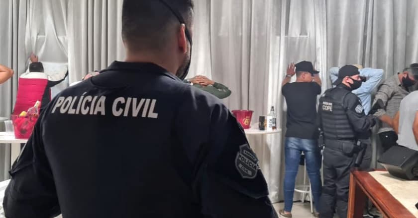 festa clandestina polícia pcpr curitiba colombo