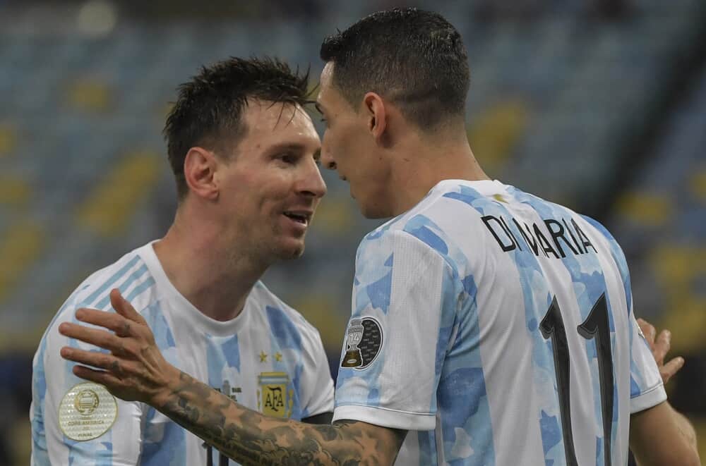 Brasil Argentina final Copa América resultado gol Di María Messi