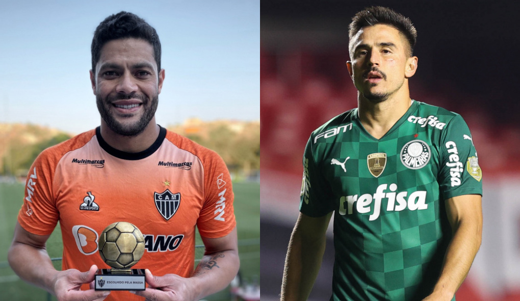(Divulgação/Atlético-MG/Palmeiras)