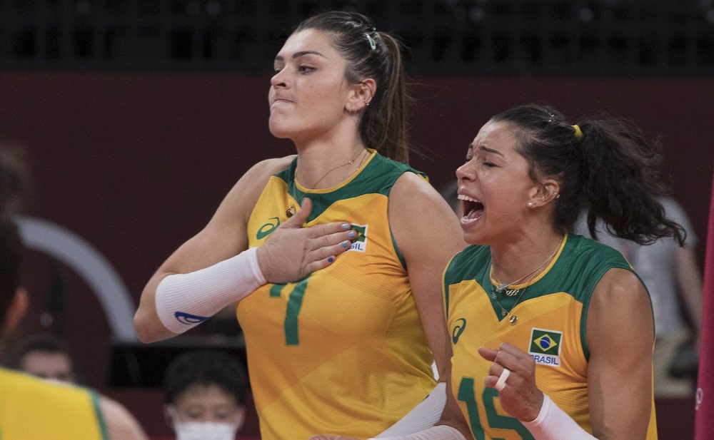 Vôlei: Brasil vence a Coreia do Sul e disputa a medalha de ouro nas Olimpíadas