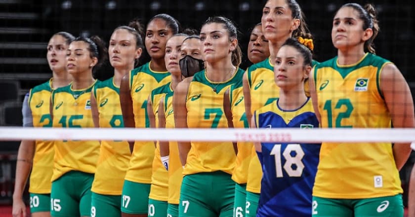 Brasil seleção brasileira feminina vôlei Estados Unidos medalha prata Olimpíadas