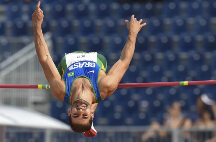 Flávio Reitz salto em altura Paralimpíadas