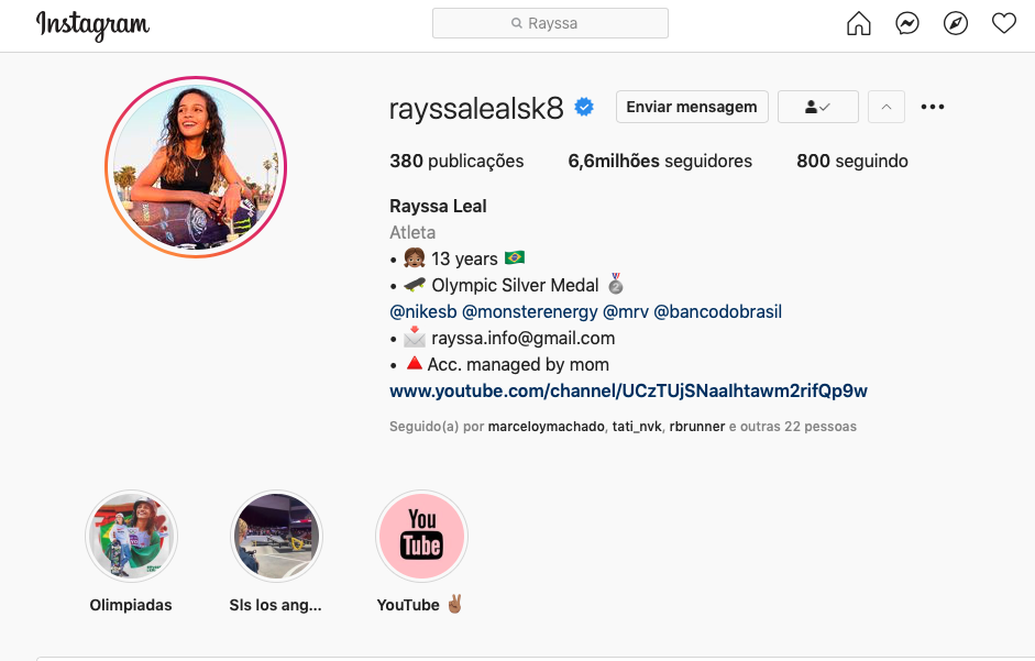 Rayssa Leal ganha 6 mi de seguidores após prata nas Olimpíadas; veja outros medalhistas