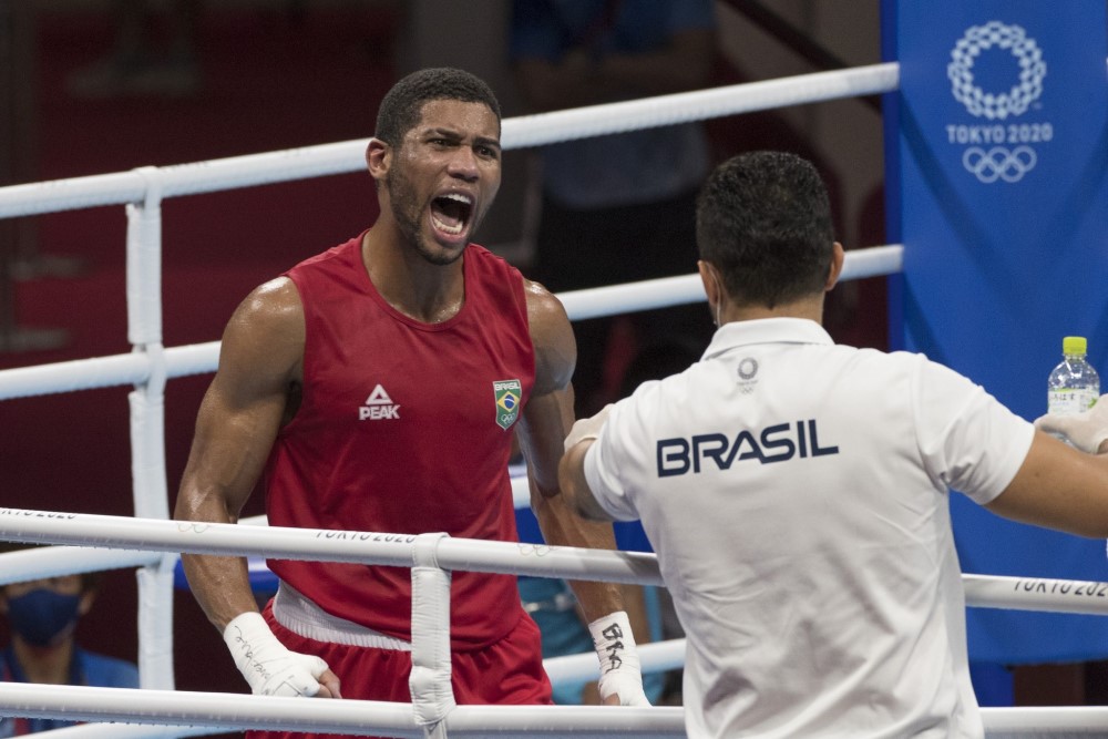 Hebert Conceição vence ucraniano e garante o 2º ouro do Brasil no boxe em Olimpíadas